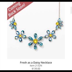 Touchstone Crystal Fresh as a Daisy Necklace